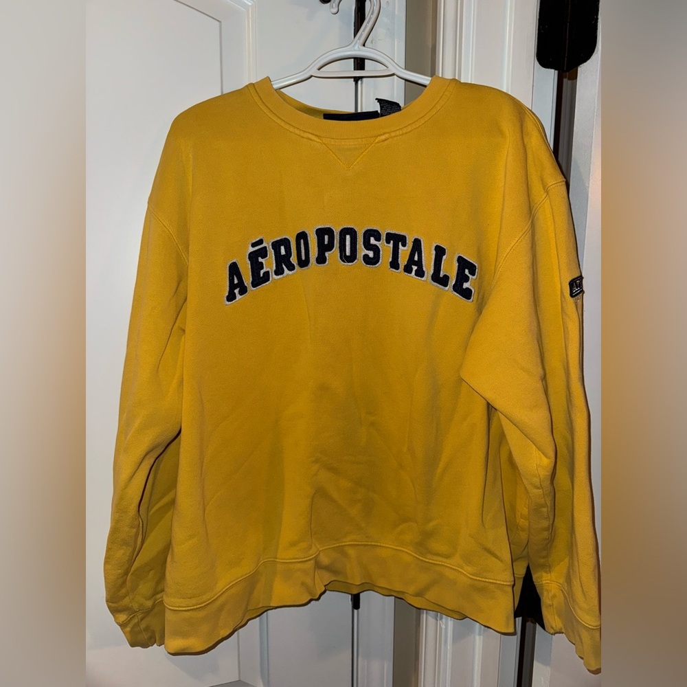 Vintage Aeropostale Yellow Sweatshirt